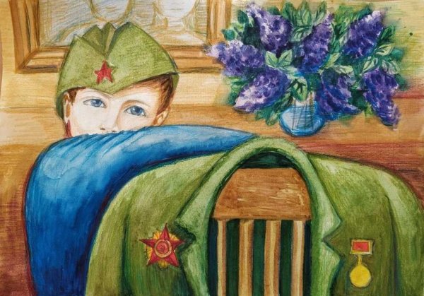 Рисунок на тему помним гордимся