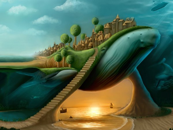 Картины Яцек Йерка сюрреализм