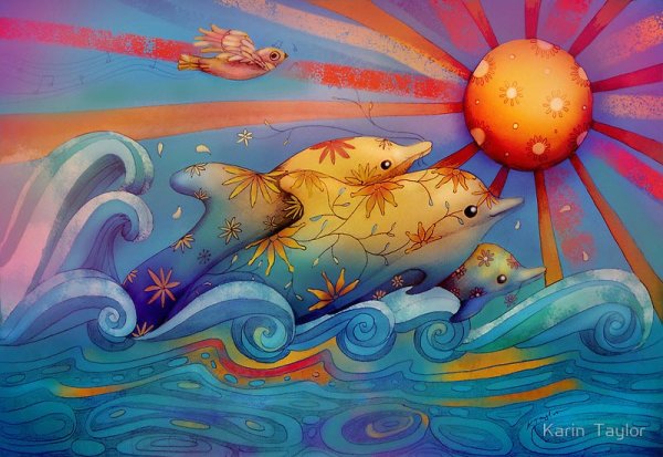 Картины фантазии детей