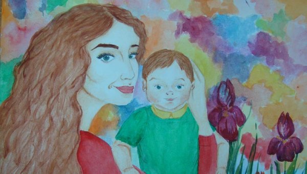 Рисунок мамы