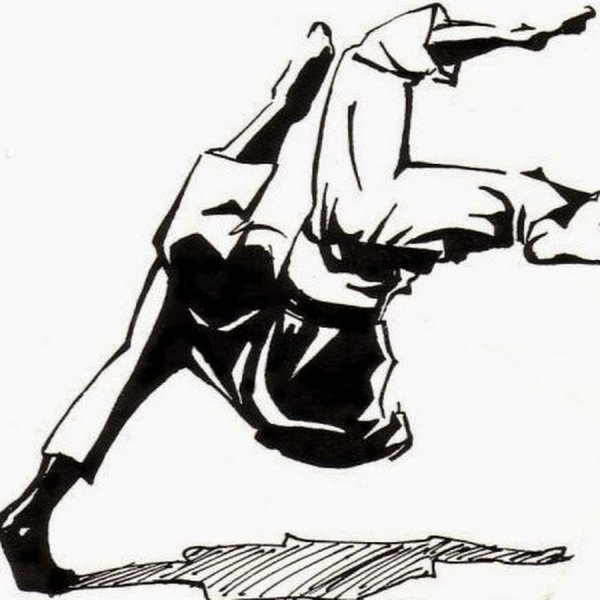 Дзюдо карандашом