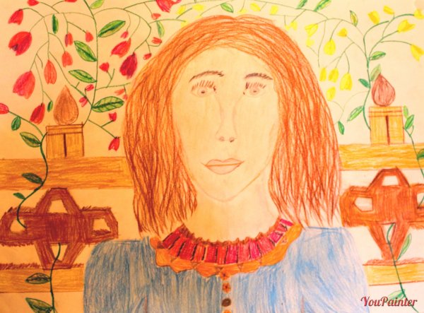 Детские рисунки моя мама