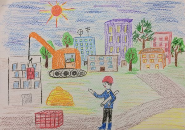 Рисунки детей на тему моя будущая профессия