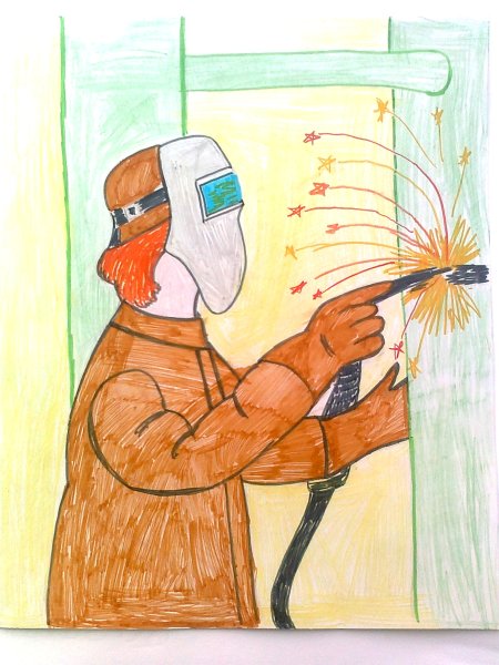 Рисование профессии