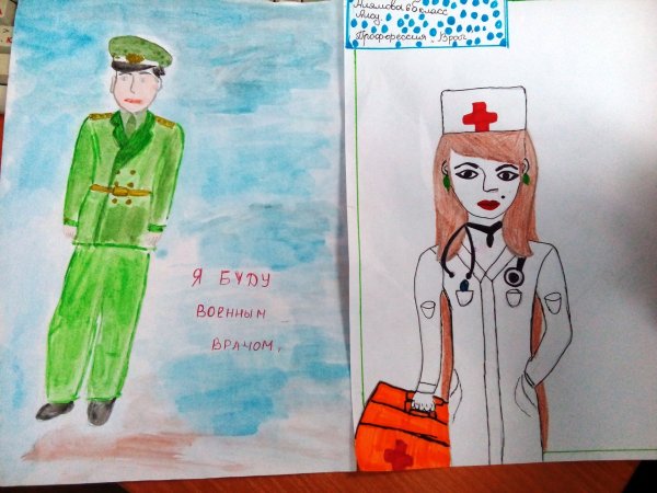 Рисунок на тему моя профессия