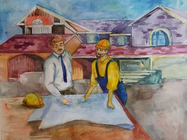 Рисунок на тему моя профессия