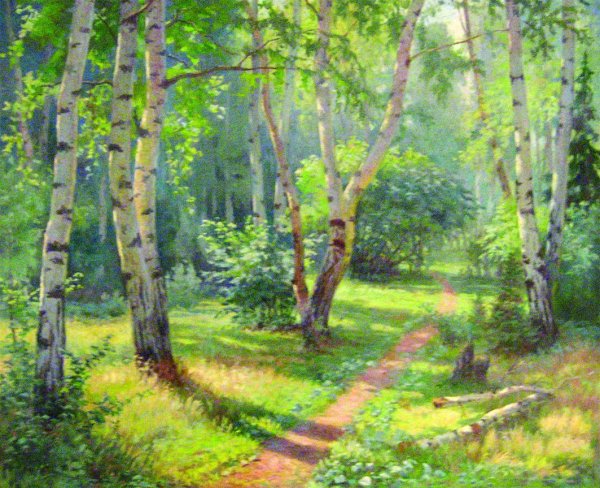 Науменко г.ф. "Лесная опушка".