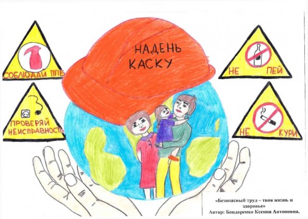 Я выбираю безопасный труд конкурс рисунков 2020