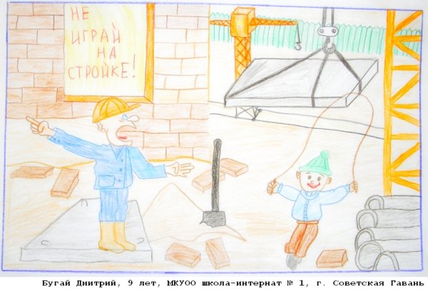 Школьный конкурс безопасный труд глазами ребенка