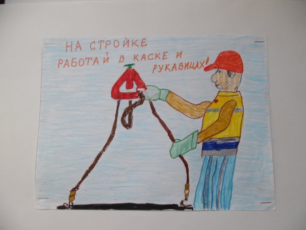 Безопасный труд глазами детей