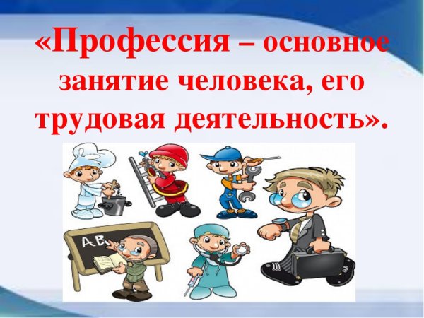Мир профессий презентация