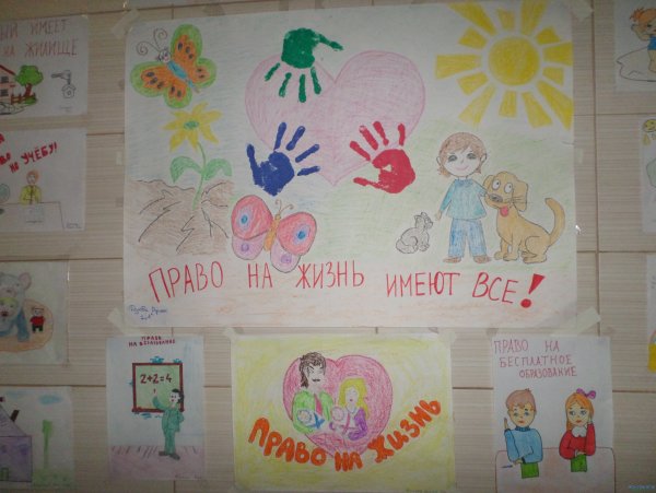 Рисунок на тему права ребенка