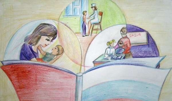 Рисунок на тему имею право