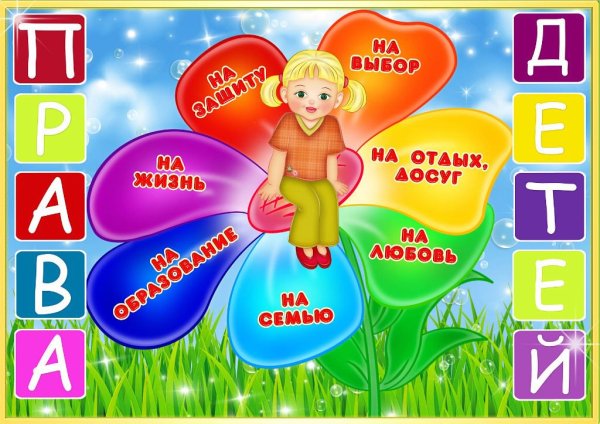 Рисунок на тему Мои права