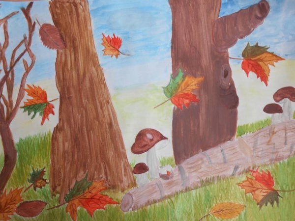 Рисунки на тему Здравствуй осень Золотая