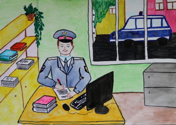 Прокурор глазами детей рисунки