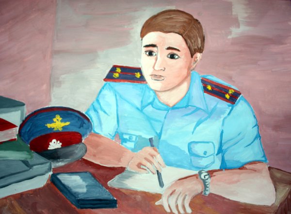 Мой папа полицейский