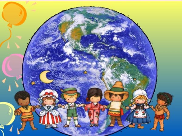 Мы разные но вместе рисунки