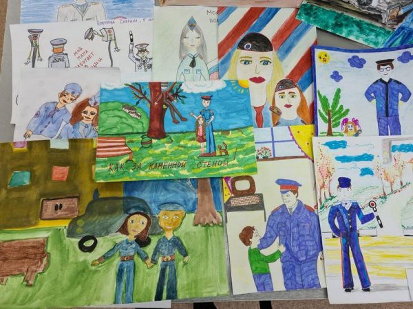 Конкурс рисунков Юный друг полиции