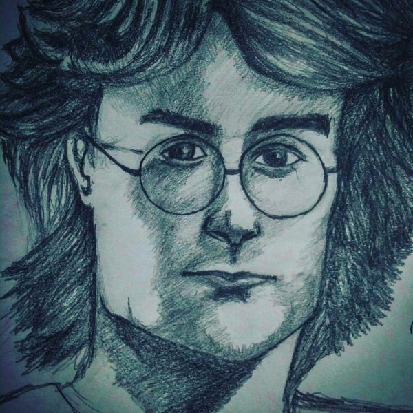 Скетчинг Гарри Поттер