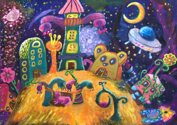 Космические планеты сказочные