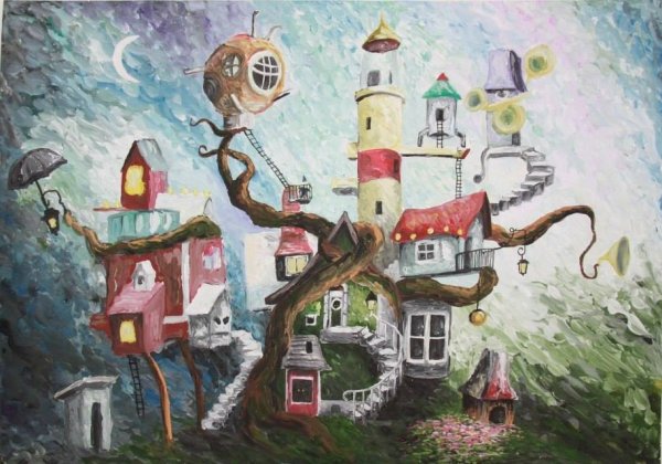 Гриффитс э. "26-этажный дом на дереве"