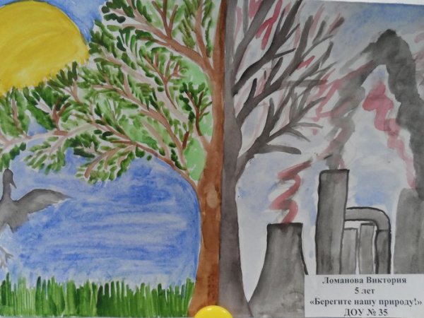 Рисунок на экологическую тему