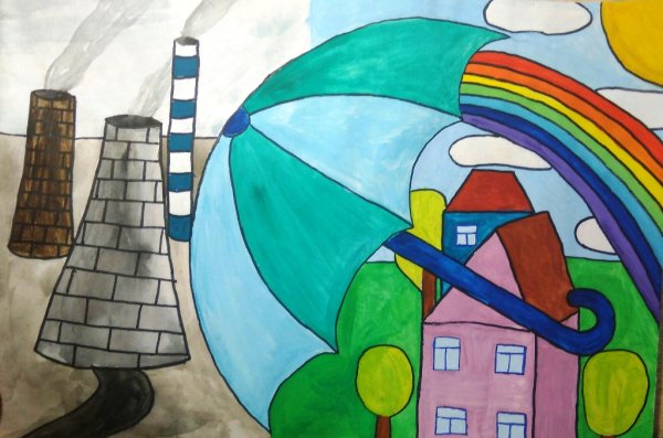 Рисунки детей на тему экология глазами детей