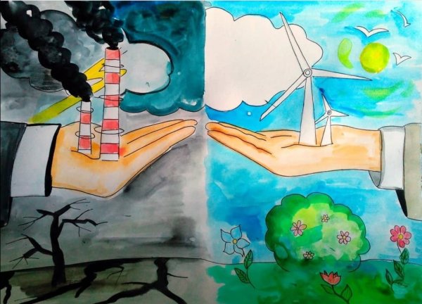 Рисунок на экологическую тему