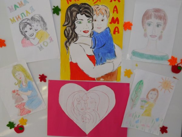 Конкурс рисунков мама милая моя