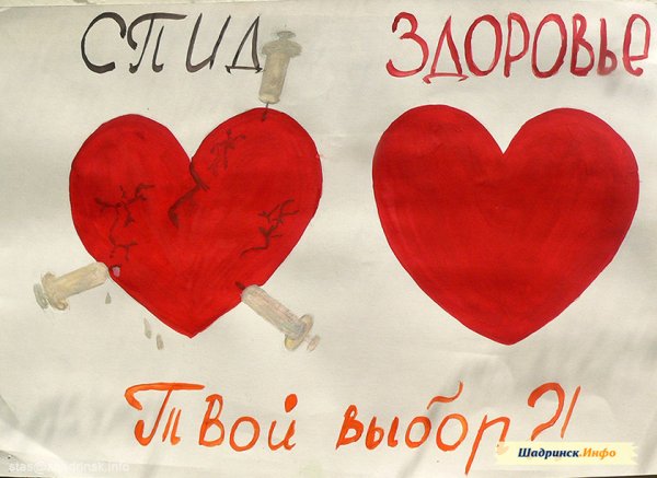 Мы против СПИДА рисунки