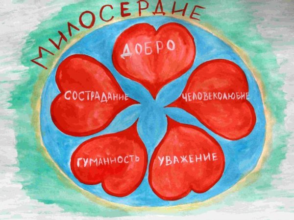 Милосердие рисунок