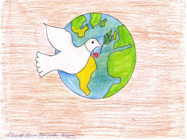 Рисунок на тему мир легкий