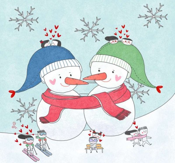 Новогодние рисунки