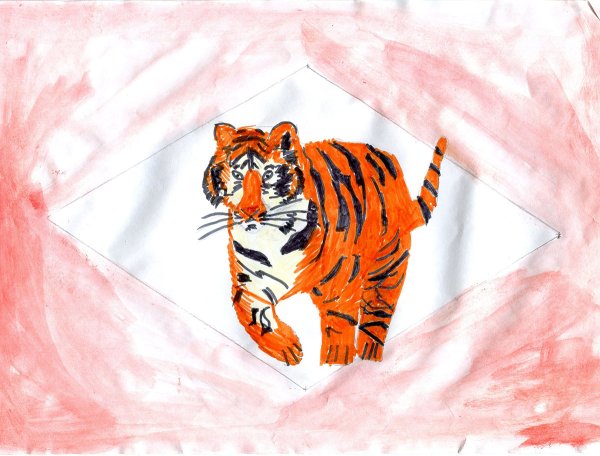 Символ Амурского тигра