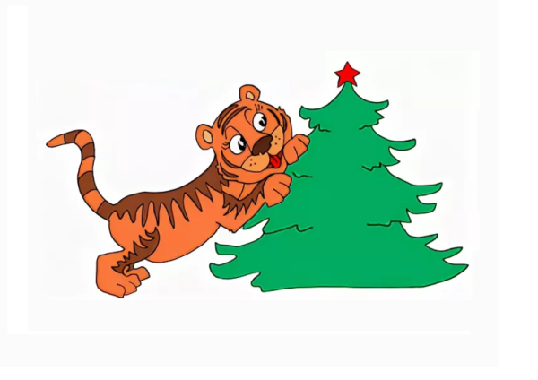 Новогодний Тигренок