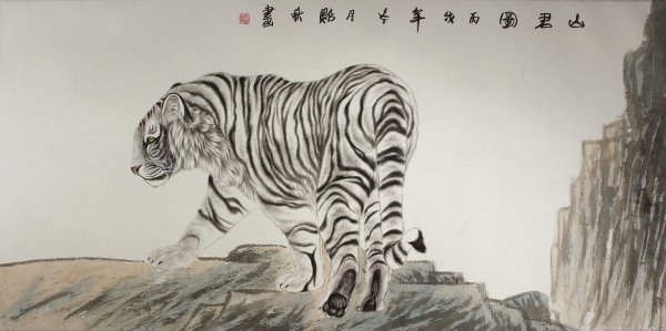 Новогодний тигр