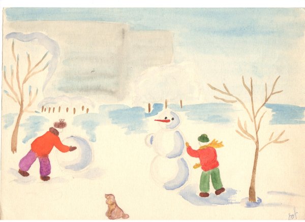 Портрет матушки зимы