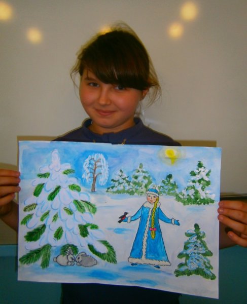 Поделка на тему Чародейка зима