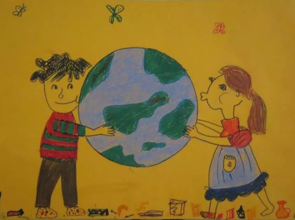 Рисунок на тему земля