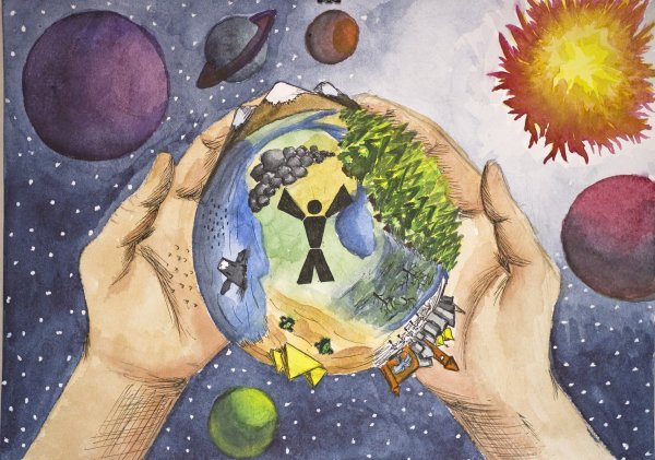 Экология рисунки детей