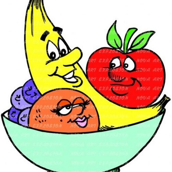 Рисунок на тему здоровое питание