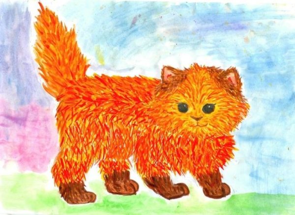 Детские рисунки животных