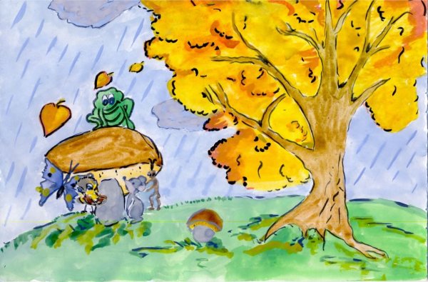 Осенние рисунки