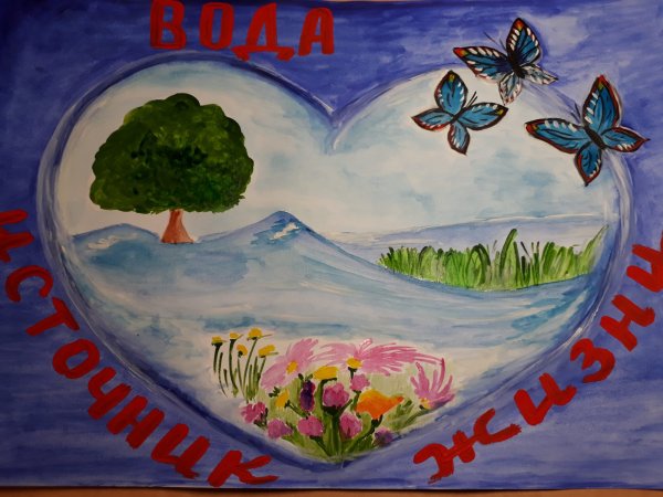 Плакат на тему природа