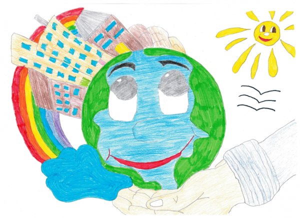 Экология глазами детей рисунки