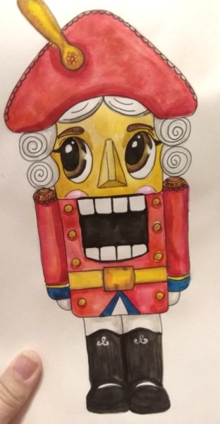 Щелкунчик рисунок