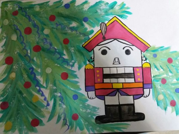 Щелкунчик рисунок