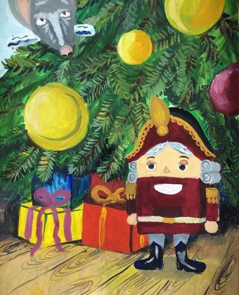 Щелкунчик рисунок