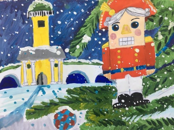 Иллюстрация к произведению Щелкунчик